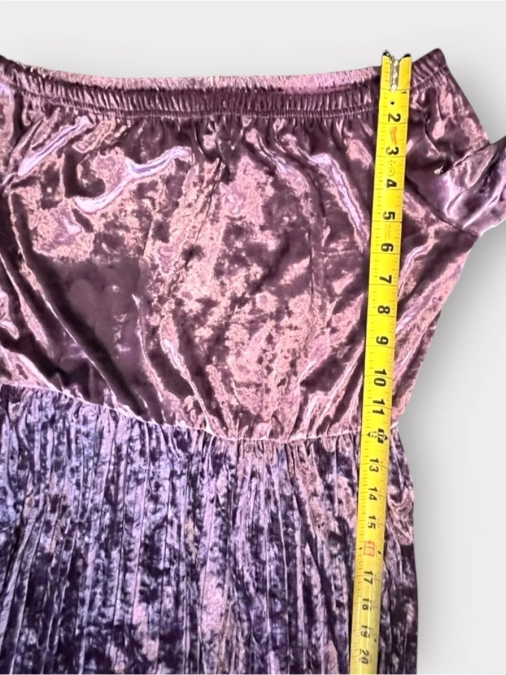 Off-Shoulder Midi Dress Lilac Purple | Suggested Fit L/XL Cocktail Crush Velvet